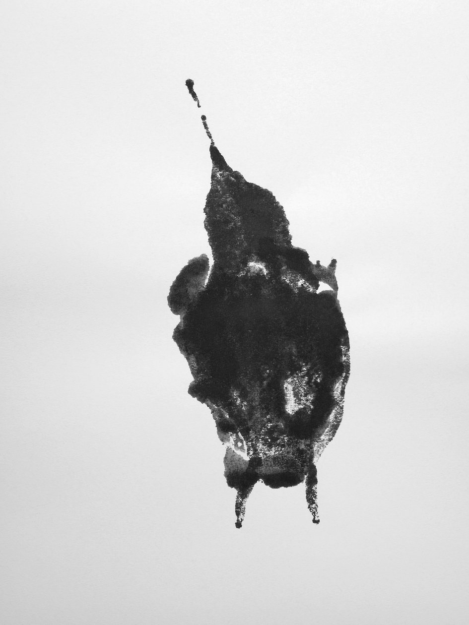 Cím nélkül, 2009 (monotípia) alkotó: Richard Green