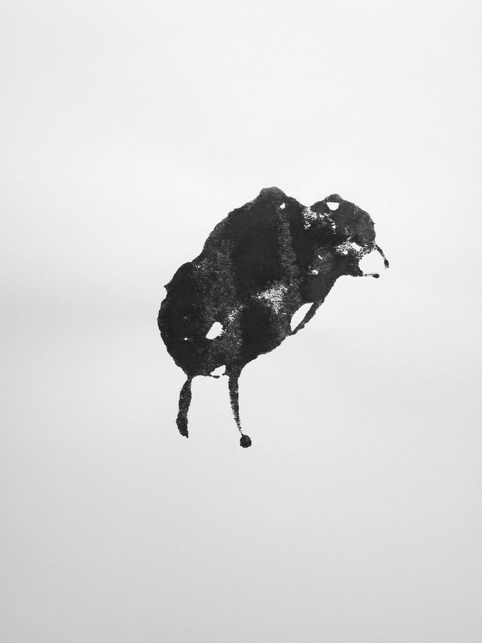 Cím nélkül, 2009 (monotípia) alkotó: Richard Green