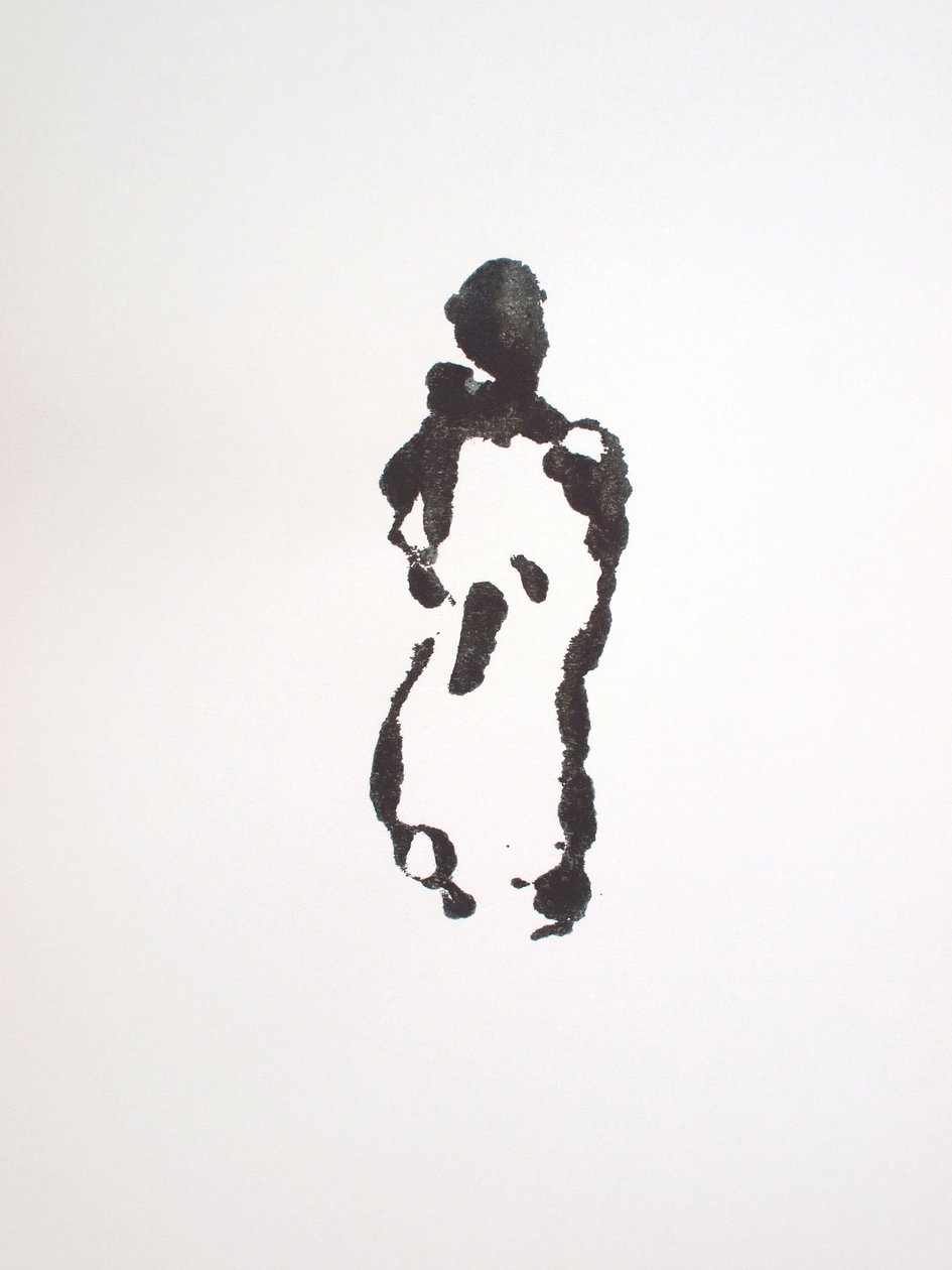 Cím nélkül, 2010 (monotípia) alkotó: Richard Green
