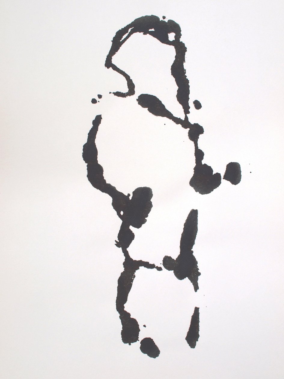Cím nélkül, 2010 (monotípia) alkotó: Richard Green