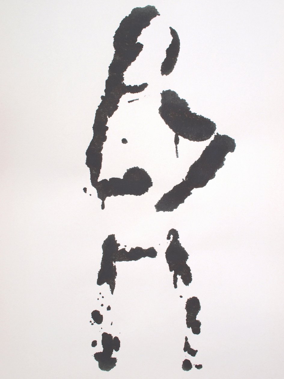 Cím nélkül, 2010 (monotípia) alkotó: Richard Green