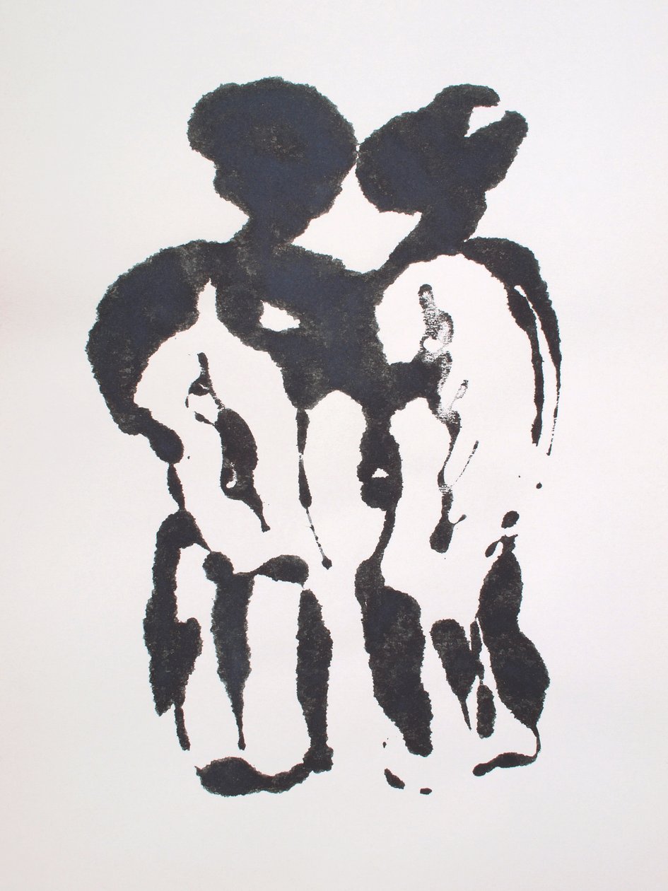 Cím nélkül, 2010 (monotípia) alkotó: Richard Green
