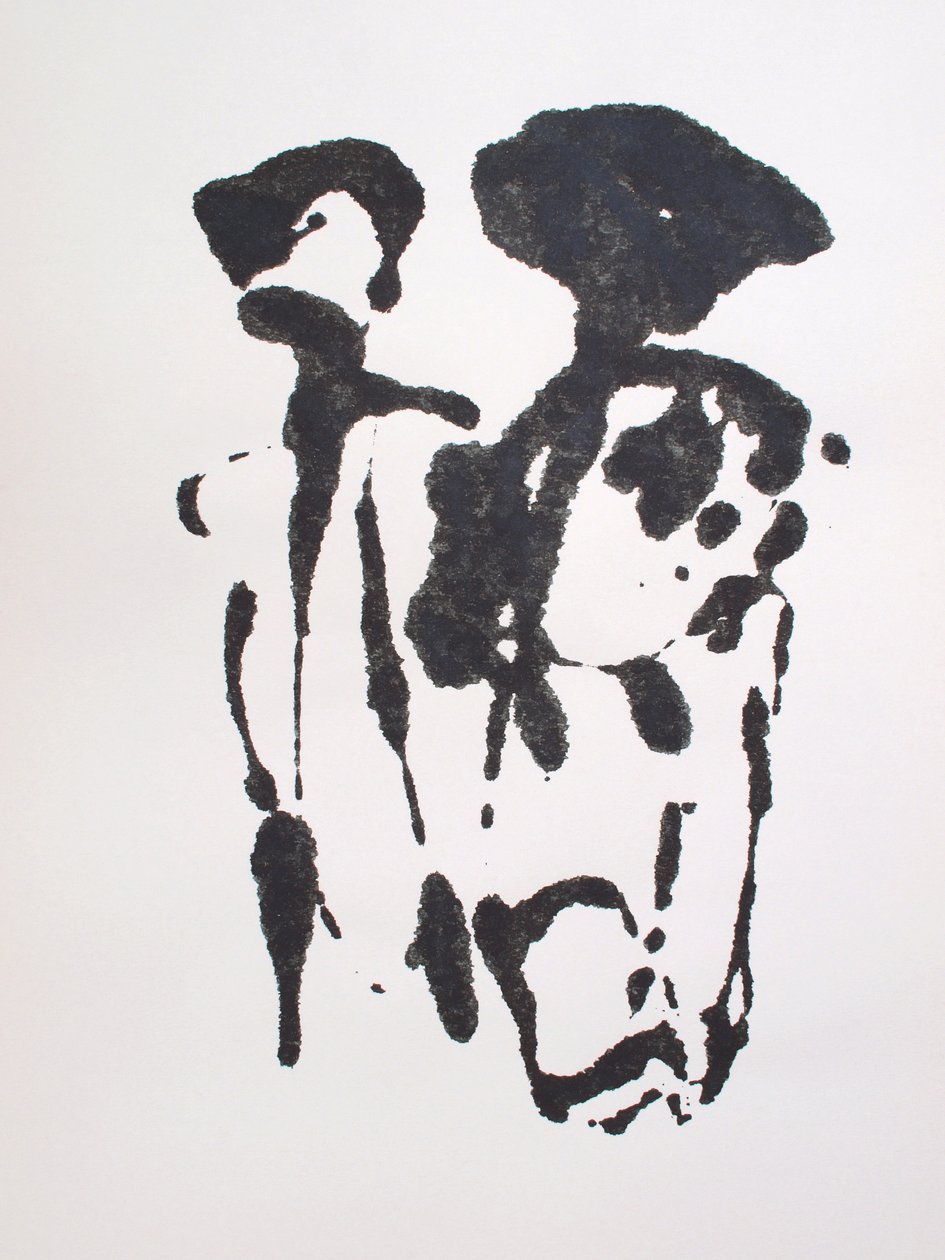 Cím nélkül, 2010 (monotípia) alkotó: Richard Green