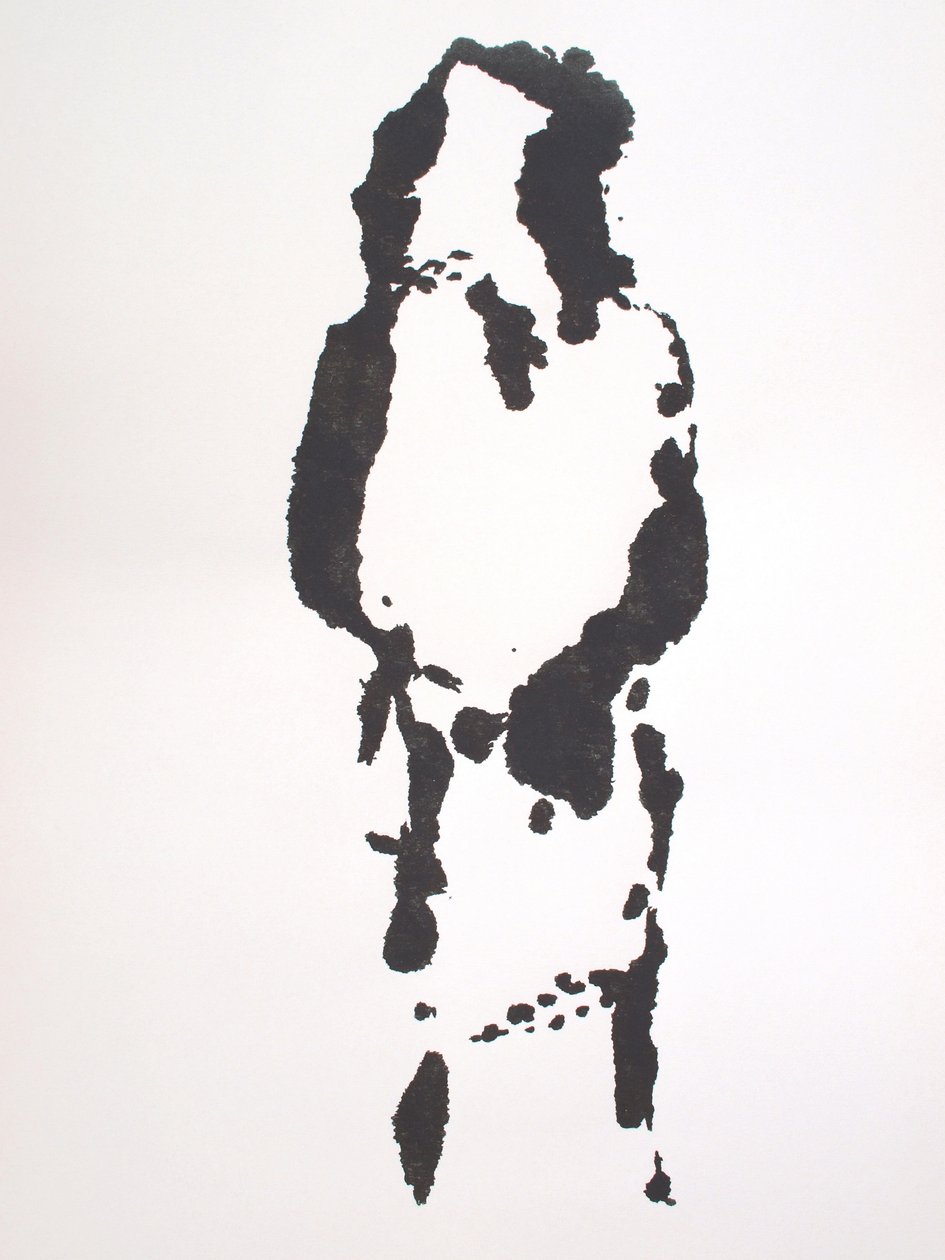 Cím nélkül, 2010 (monotípia) alkotó: Richard Green