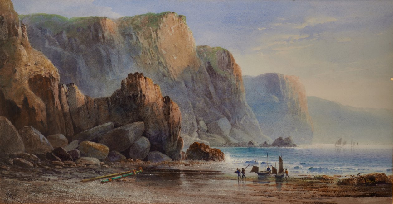 Tengerparti jelenet alkotó: Richard Harry Carter