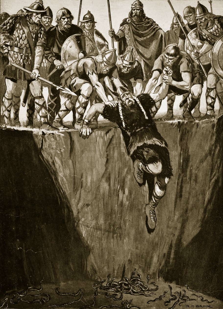 The Pit of Adders, illusztráció a 