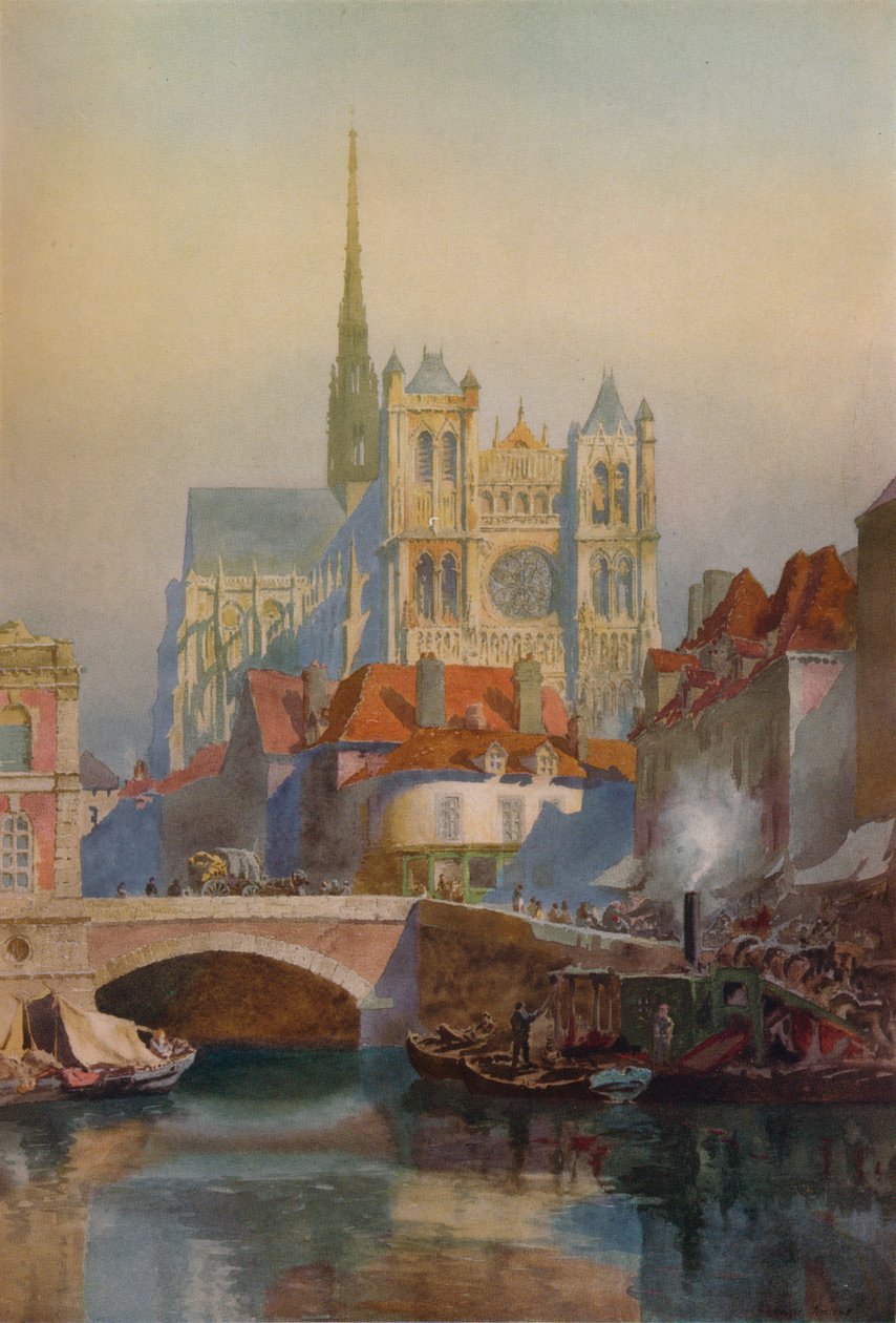 Amiens-i székesegyház, 1903, 1938 alkotó: Richard Henry Wright
