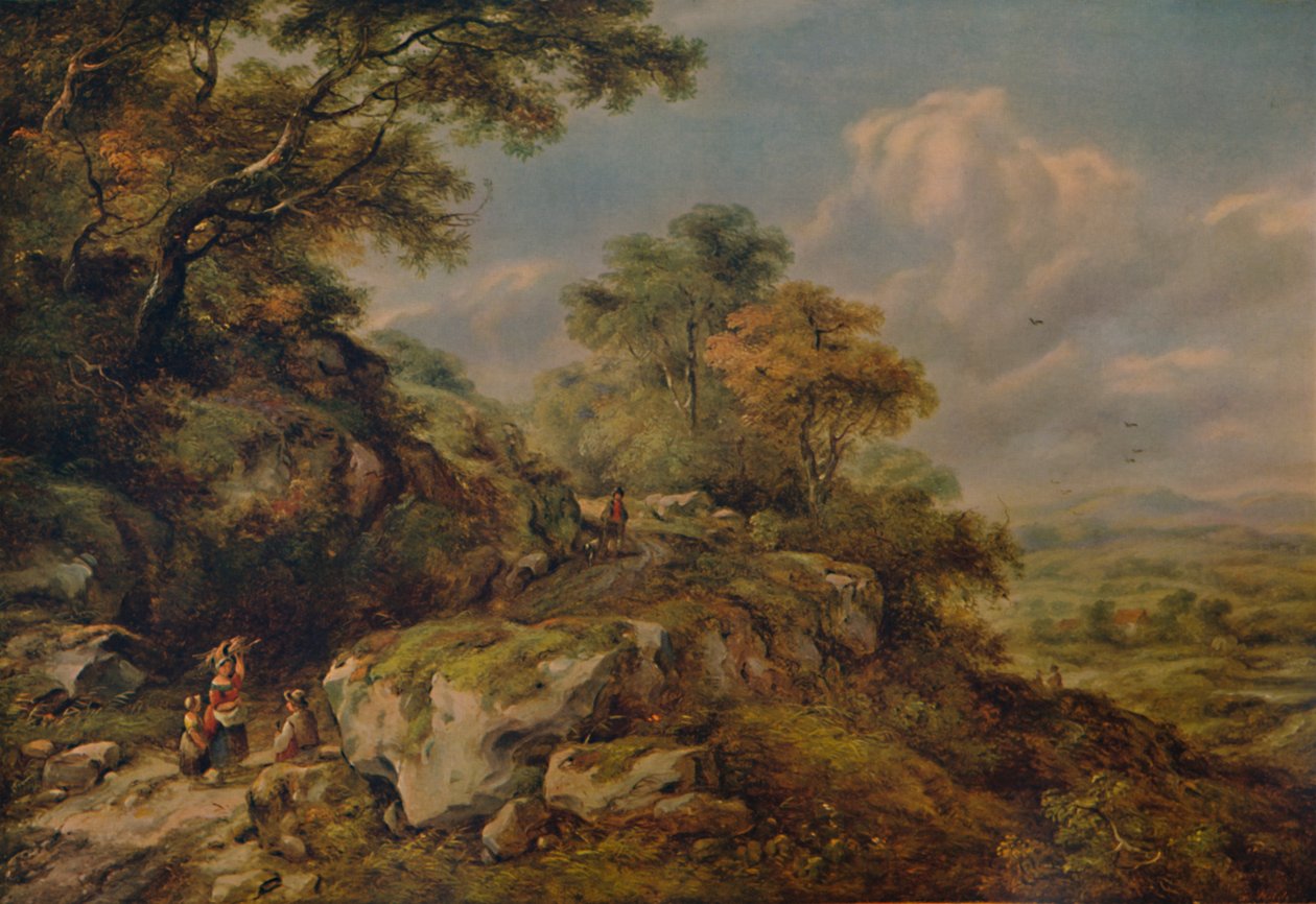 Otford közelében, Kentben, 1846, 1935 alkotó: Richard Hilder