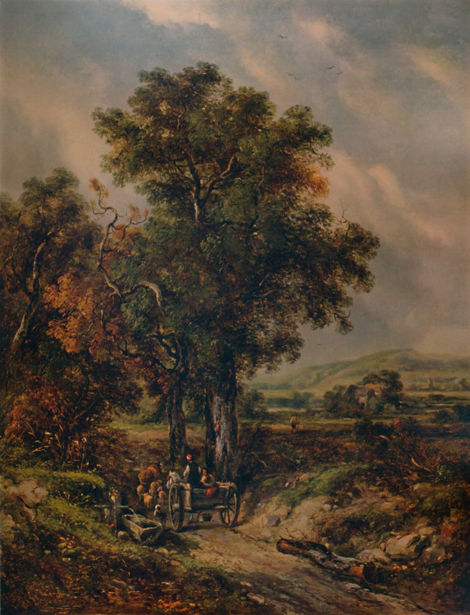 Okehampton, 19. század, 1935 alkotó: Richard Hilder
