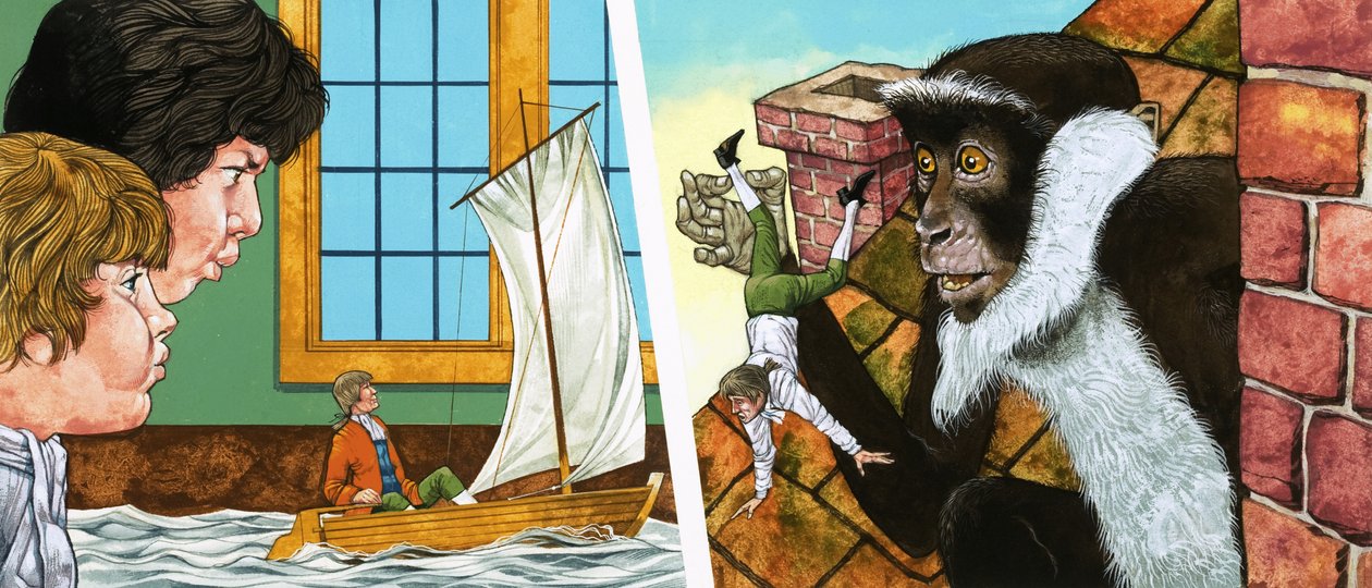 Gulliver utazásai alkotó: Richard Hook