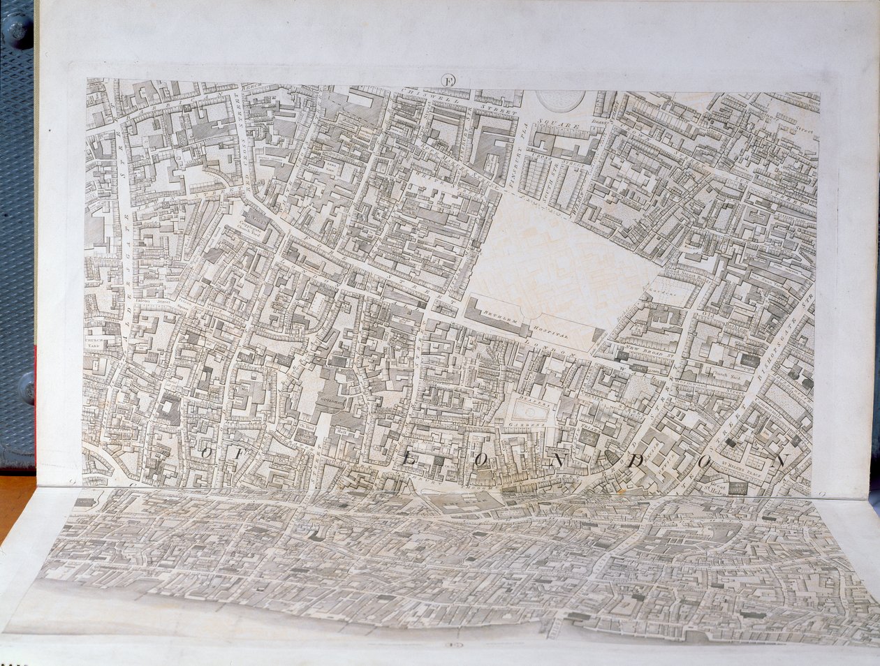 London City terve, közzétéve 1813-ban (lásd: 247354-247356) alkotó: Richard Horwood