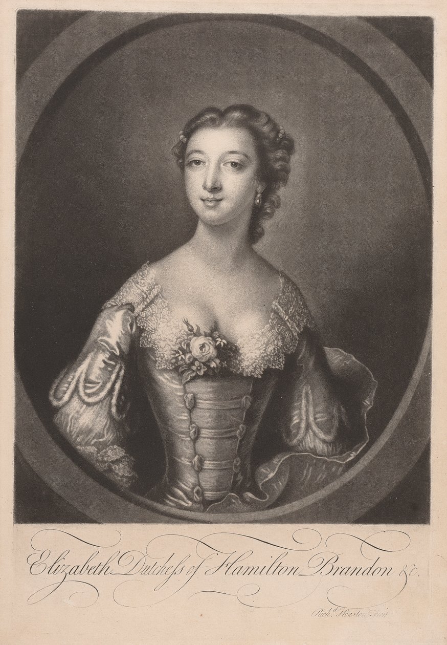Erzsébet Hamilton Brandon hercegnője alkotó: Richard Houston