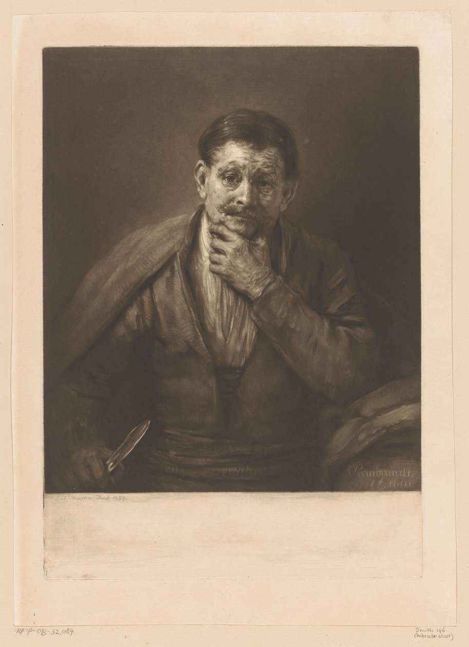 Férfi egy késsel Bartholomew apostol alkotó: Richard Houston