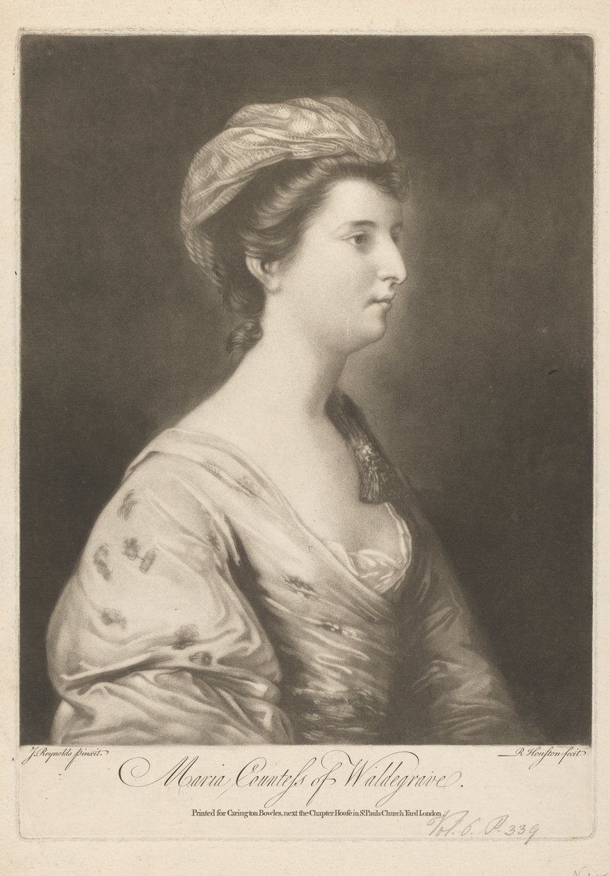 Maria, Waldegrave grófnő alkotó: Richard Houston