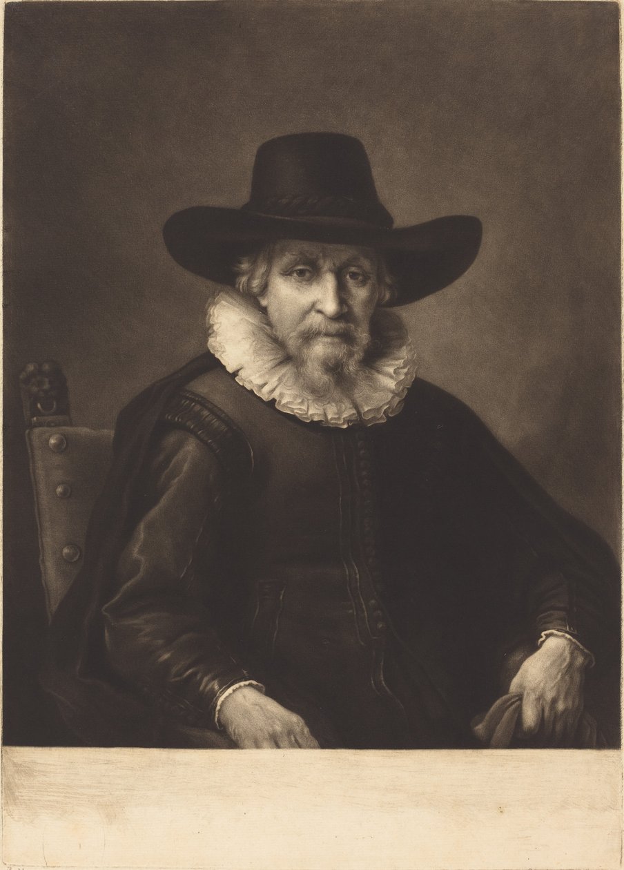 A Burgomaster alkotó: Richard Houston after Rembrandt van Rijn