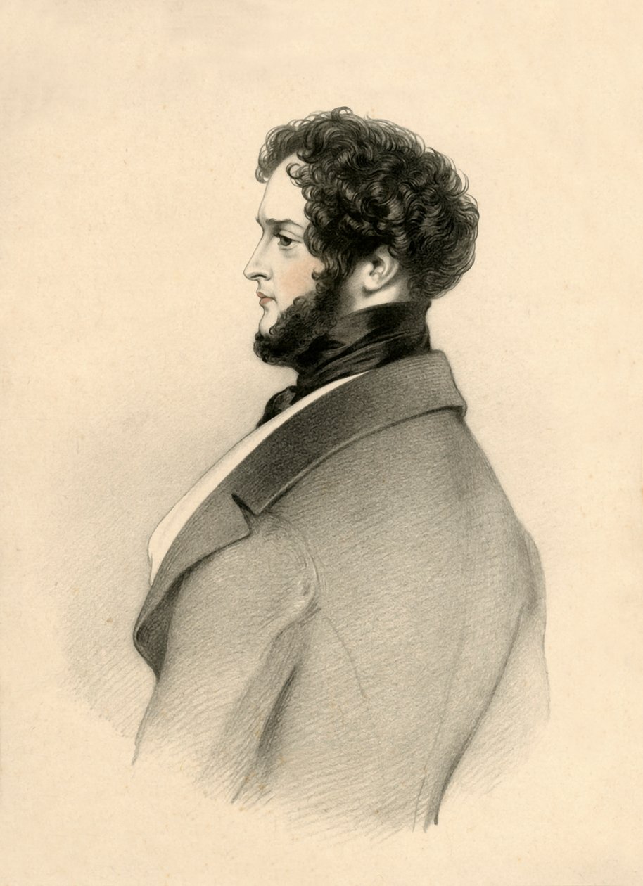 Dorsay Alfréd, 1833. alkotó: Richard James Lane