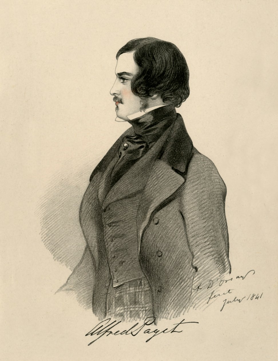 Alfred Paget, 1841. alkotó: Richard James Lane