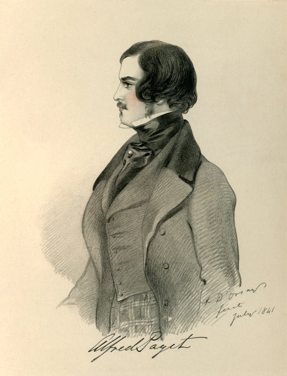 Alfred Paget, 1841. alkotó: Richard James Lane