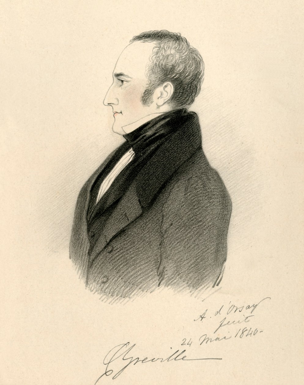 Charles Greville, 1840. alkotó: Richard James Lane