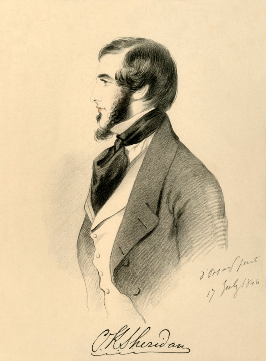 Charles K. Sheridan, 1844. alkotó: Richard James Lane