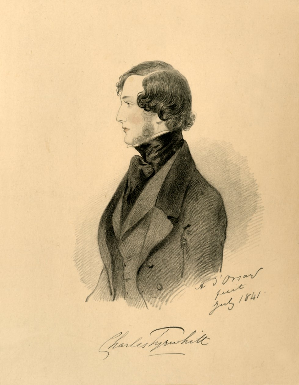 Charles Tyrwhitt, 1841. alkotó: Richard James Lane