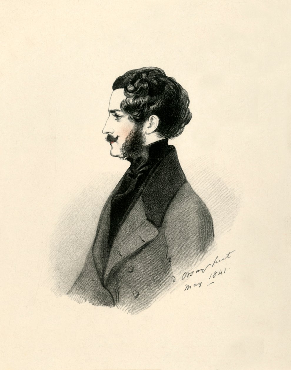 Edmund St John Mildmay, 1841. alkotó: Richard James Lane