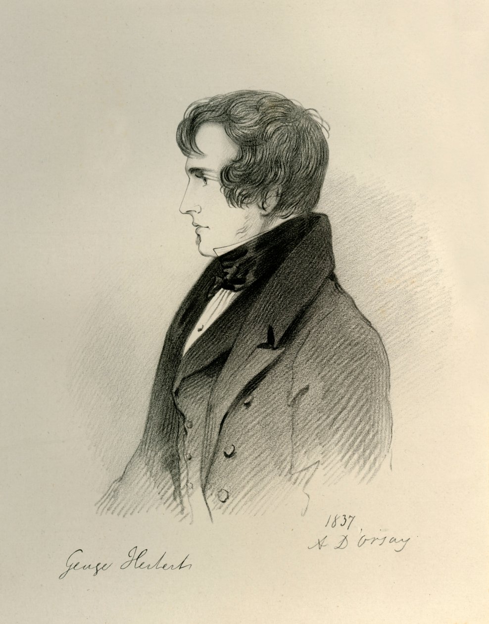 George Herbert, 1837. alkotó: Richard James Lane