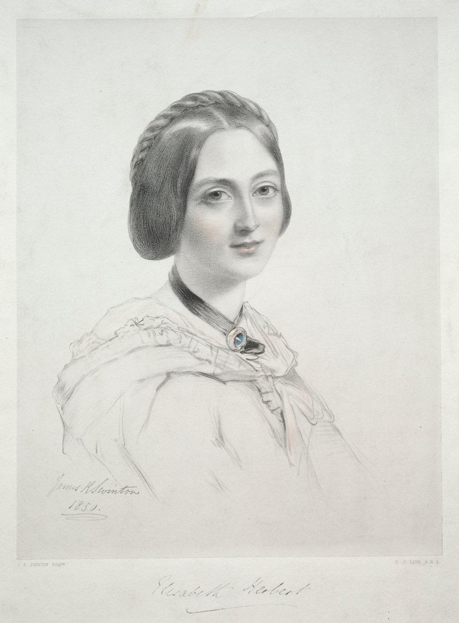 Lady Elizabeth Herbert alkotó: Richard James Lane