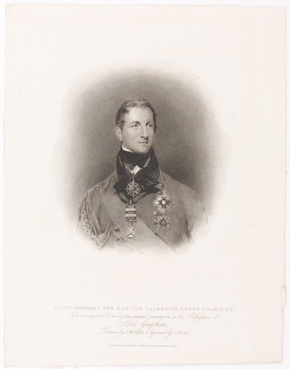„Tábornagy, a Hon Sir Galbraith Lowry Cole GCB” alkotó: Richard James Lane