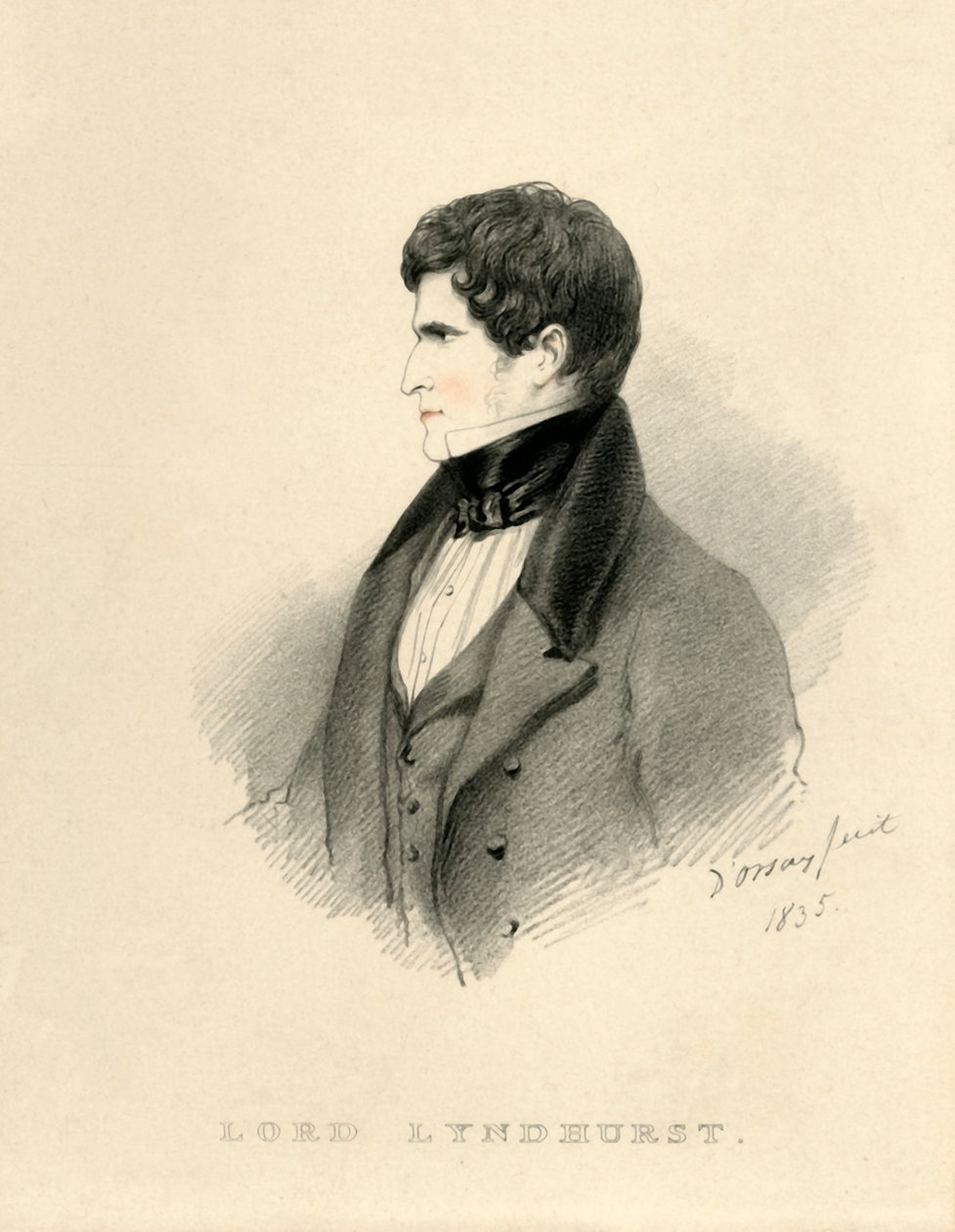 Lord Lyndhurst, 1835. alkotó: Richard James Lane