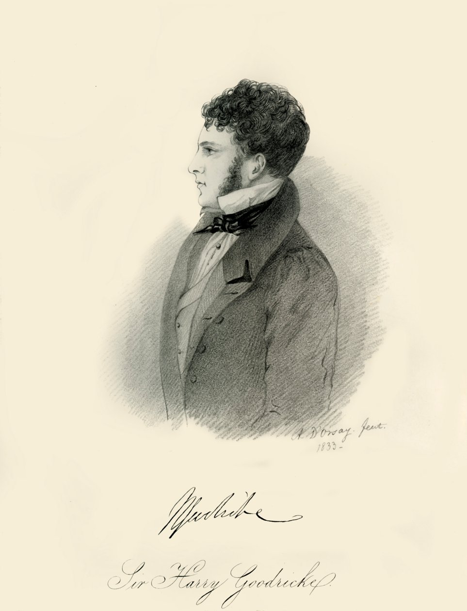 Sir Harry Goodricke, 1833. alkotó: Richard James Lane