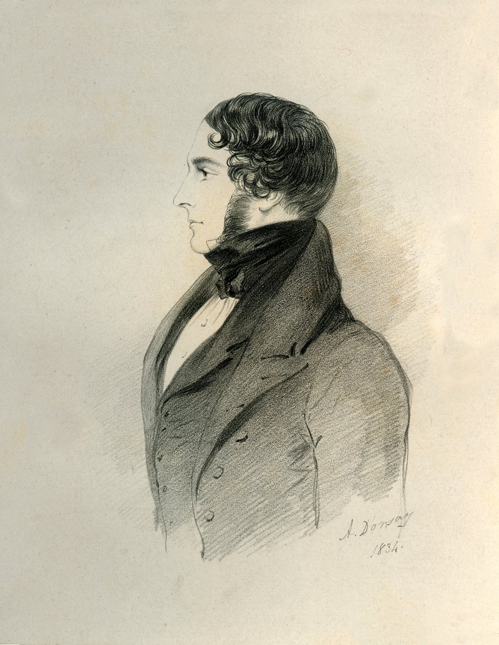 Sir William Massey Stanley, 1834. alkotó: Richard James Lane