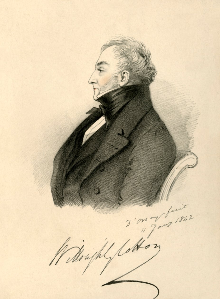 Sir Willoughby Cotton, 1842. alkotó: Richard James Lane