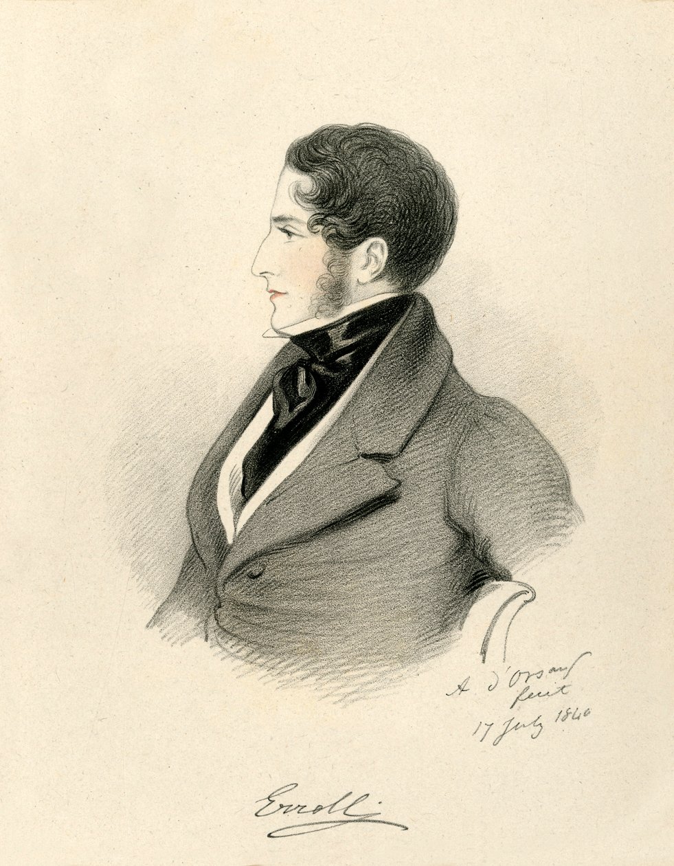 Erroll grófja, 1840. alkotó: Richard James Lane