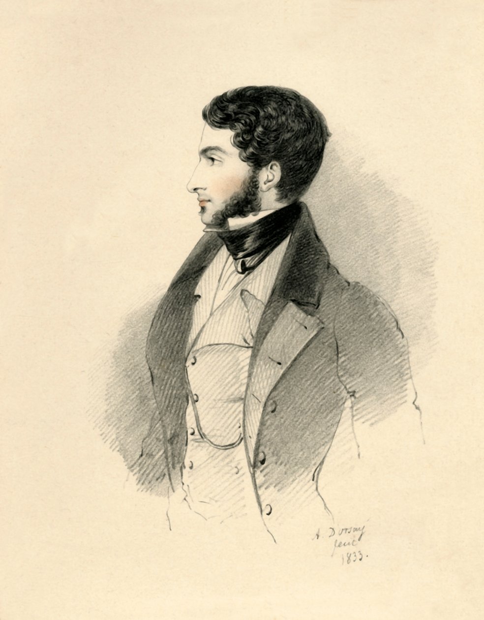 A tisztelt George Byng M.P. utána Enfield vikomt, 1833. alkotó: Richard James Lane