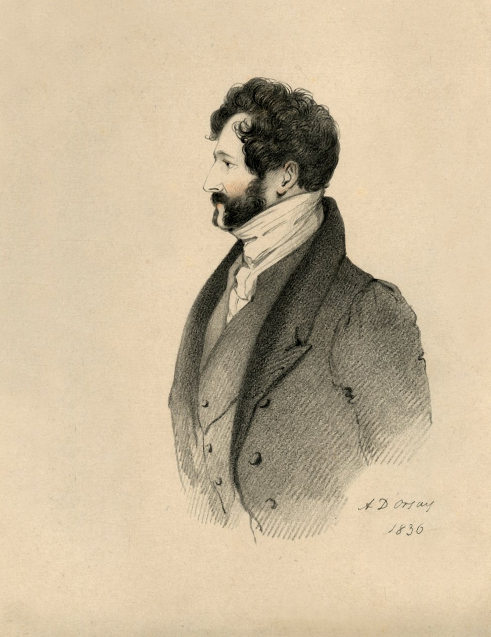A tisztelt Lincoln Stanhope, 1836. alkotó: Richard James Lane