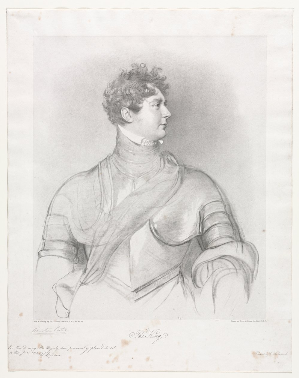Nagy-Britannia királya, IV. György alkotó: Richard James Lane
