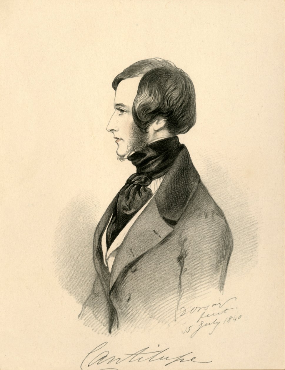 Cantilupe vikomt, 1840. alkotó: Richard James Lane