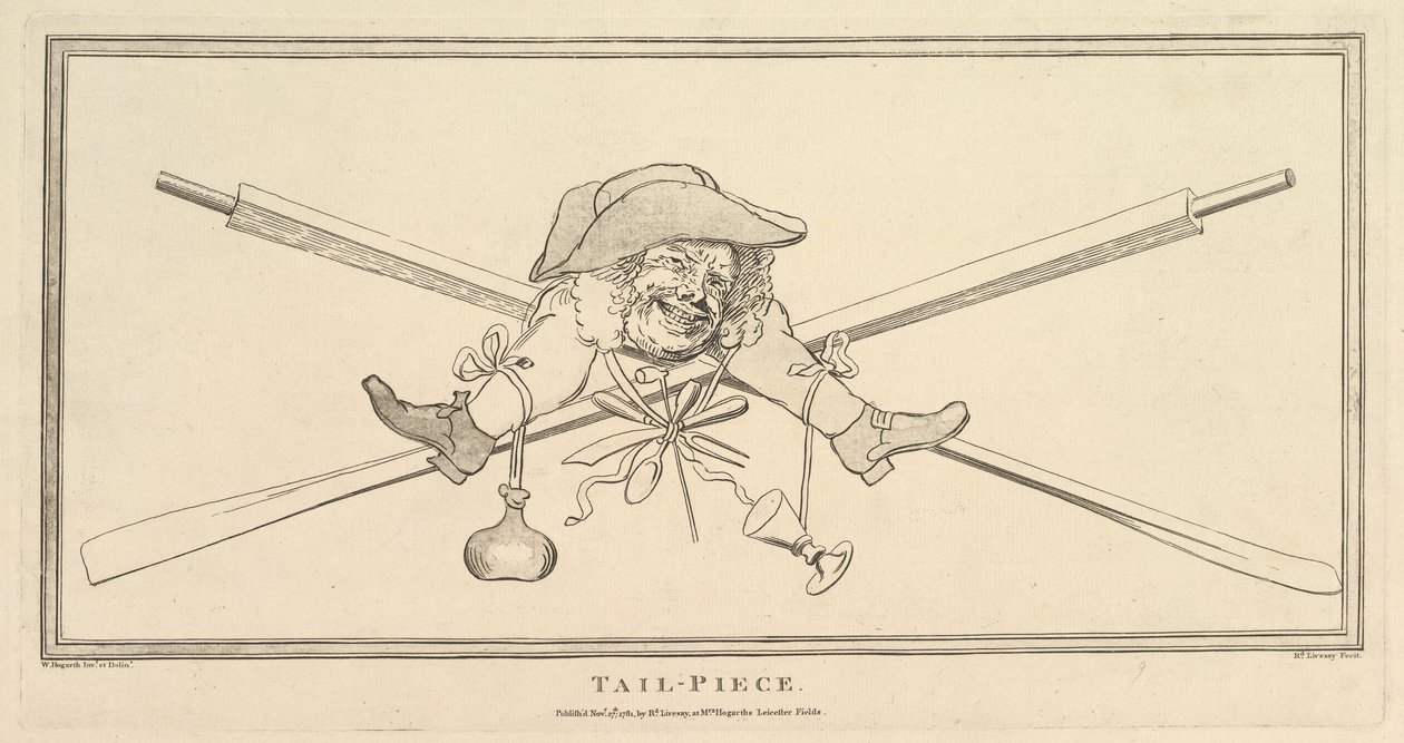 Tail-Piece, 1781. november 27. alkotó: Richard Livesay