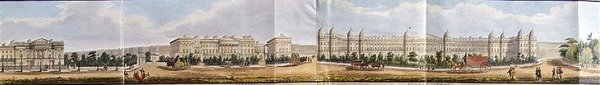 Clarence Terrace és Sussex Place, részlet a 