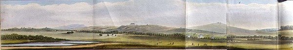 Harrow, Little Primrose Hill és Primrose Hill, részlet az „A Panoramic View around the Regent