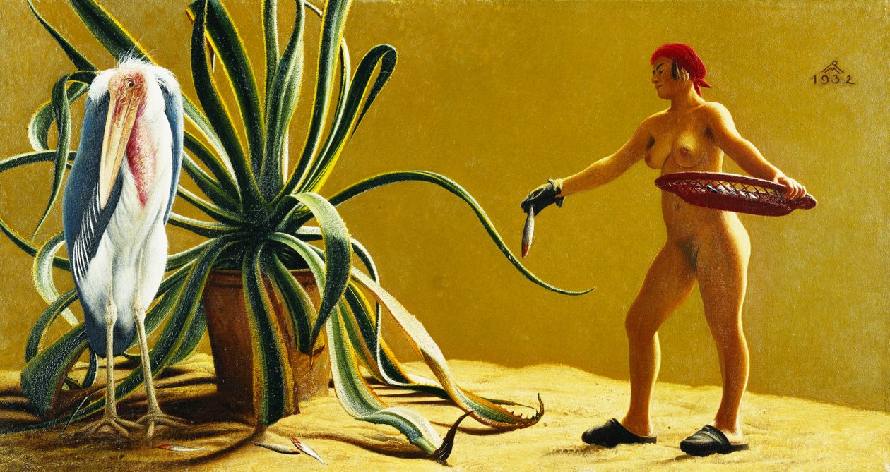 A Marabu etetése alkotó: Richard Muller