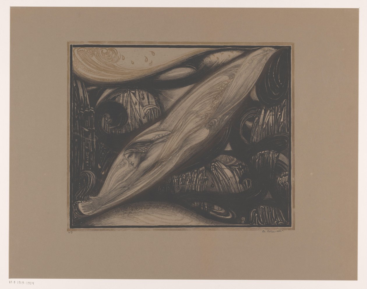 gyöngybúvár alkotó: Richard Nicolaüs Roland Holst (signed by artist)