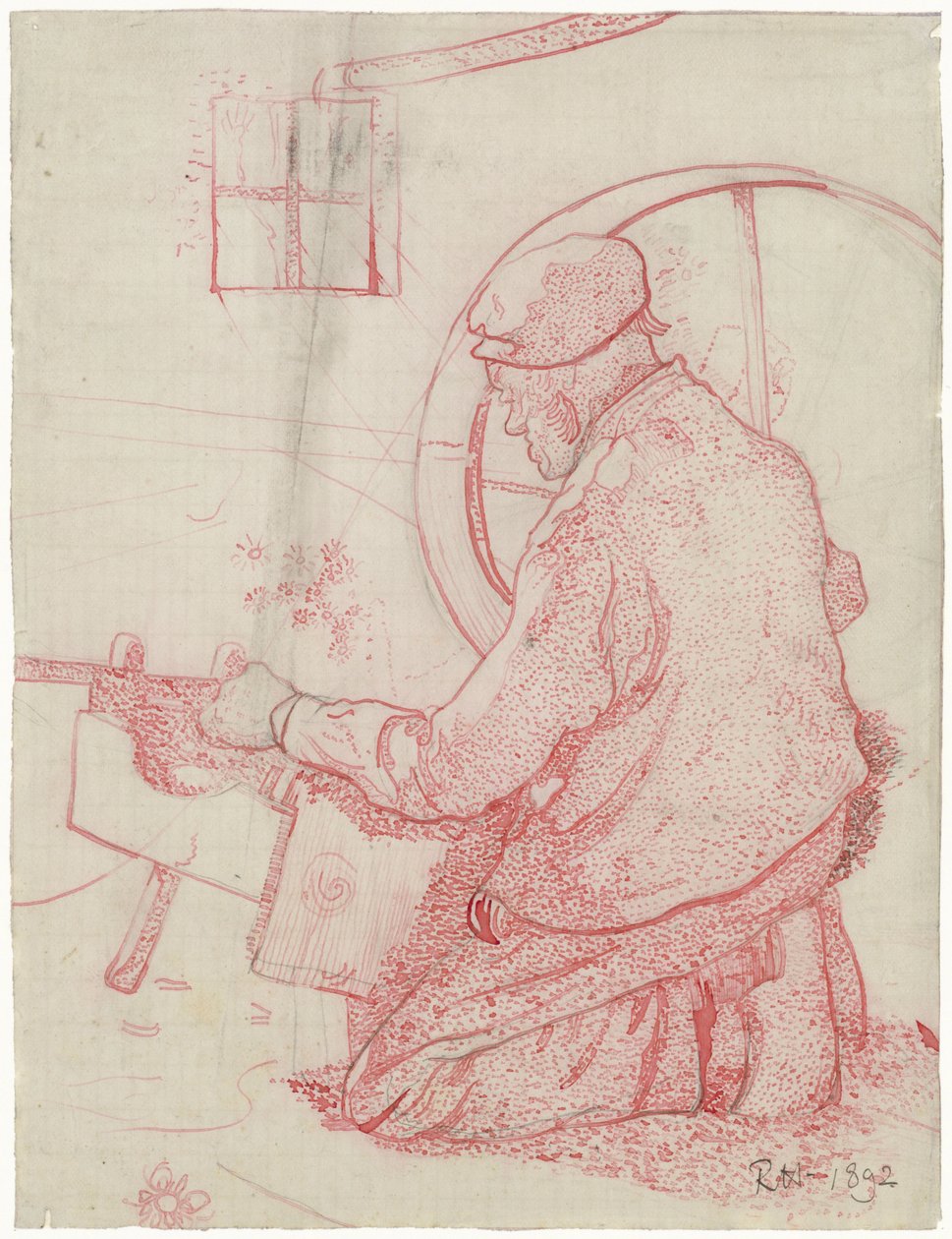 Házszövő Larentől alkotó: Richard Nicolaüs Roland Holst