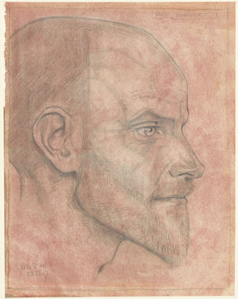Jack portréja. Jongert, oldalról alkotó: Richard Nicolaüs Roland Holst