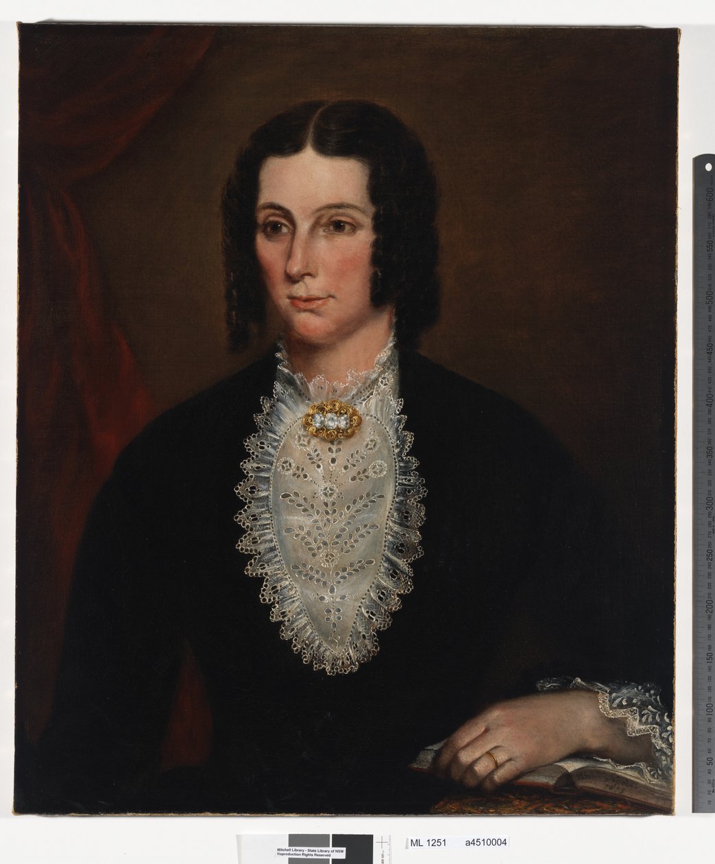 Sarah Scarvell portréja, szül. Redmond alkotó: Richard Noble