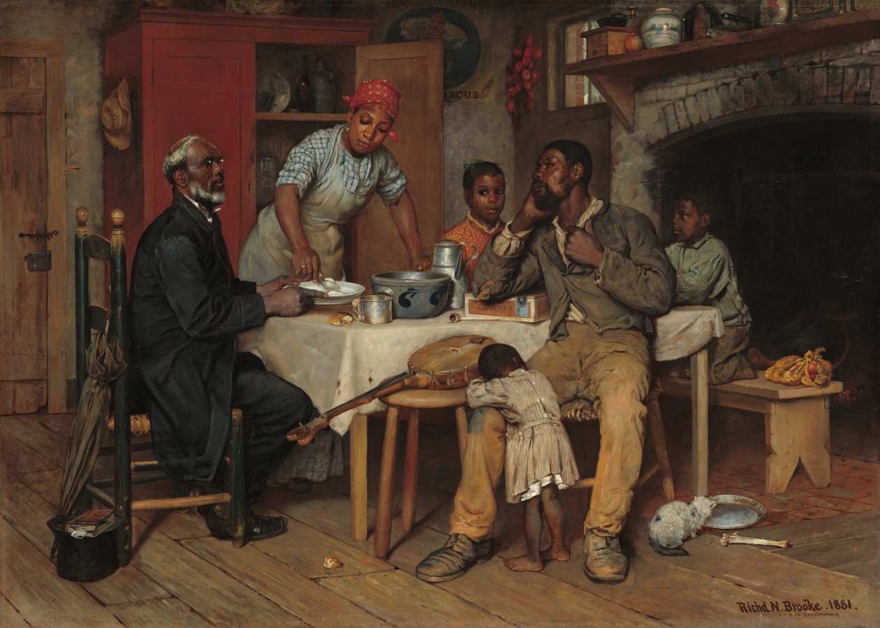 Lelkipásztori látogatás alkotó: Richard Norris Brooke
