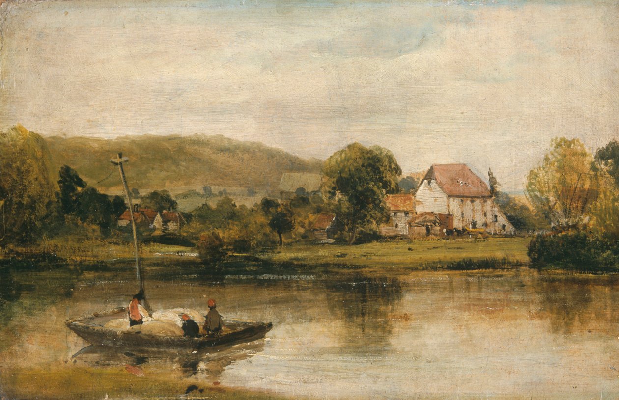 "Tanya Normandiában", 1821-1828 alkotó: Richard Parkes Bonington
