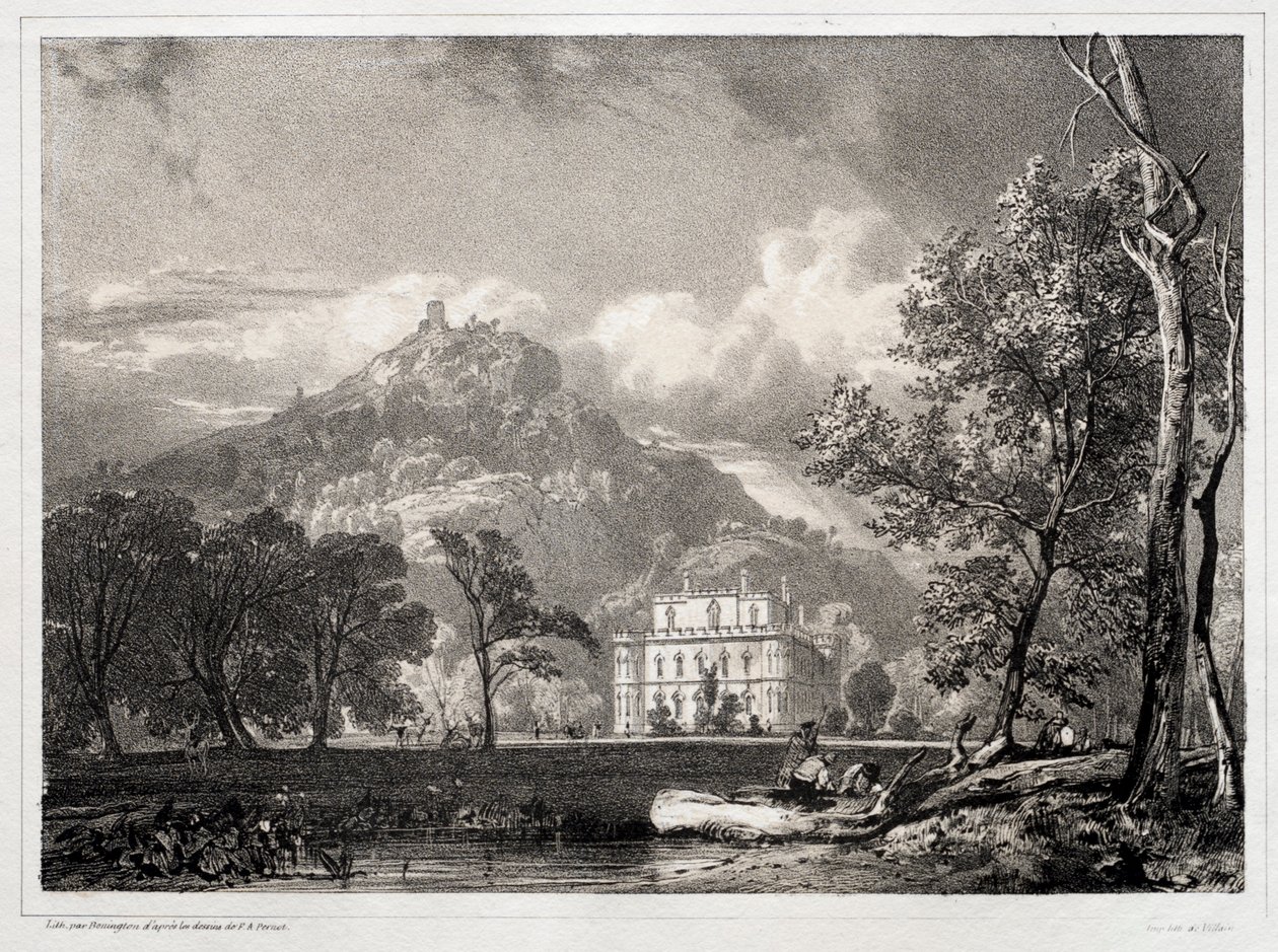 Argyle kastély, 1826. alkotó: Richard Parkes Bonington