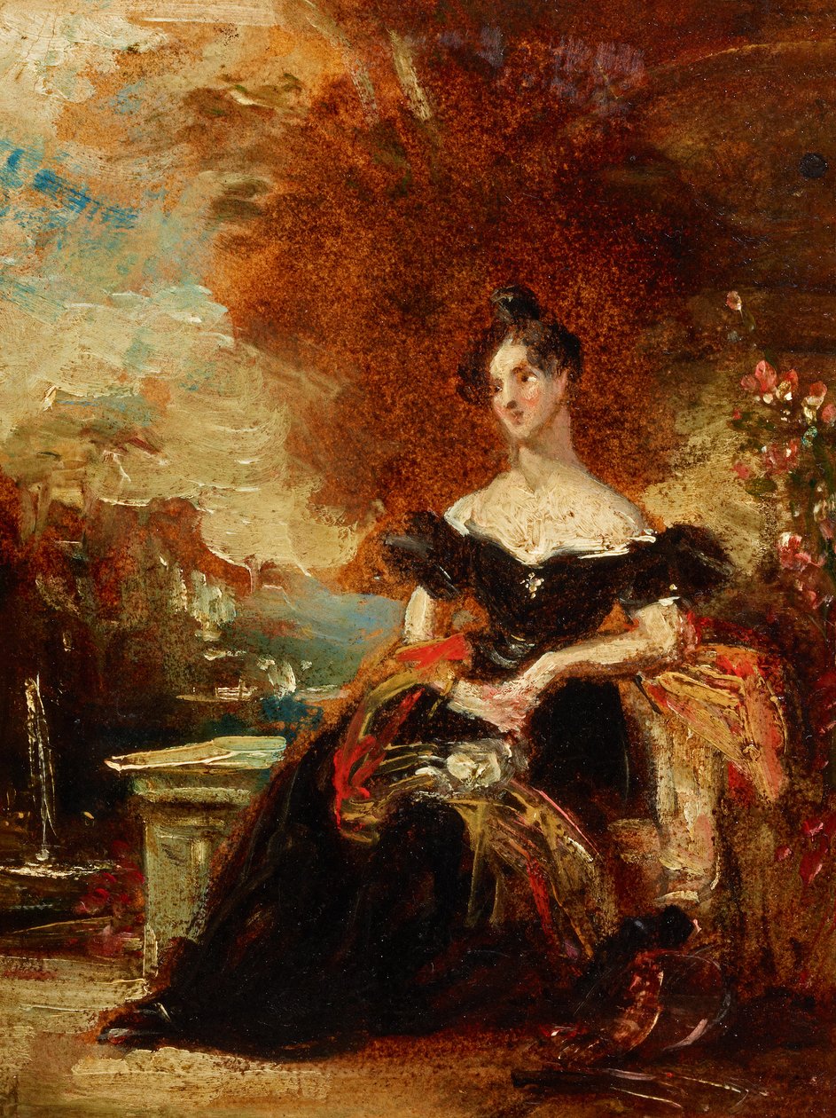 Női portré alkotó: Richard Parkes Bonington